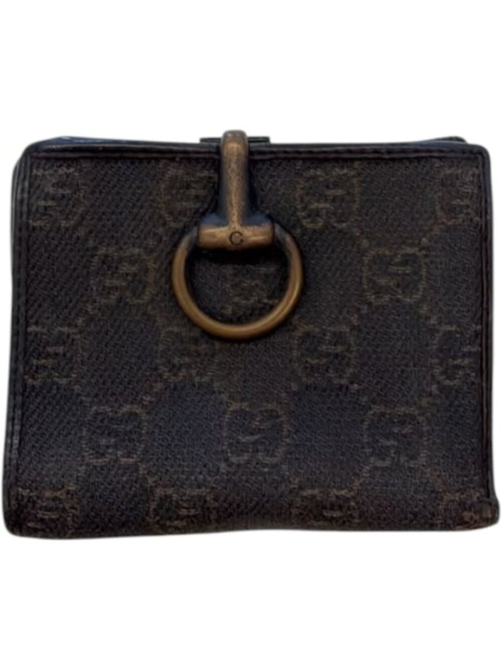 558145CR C1 Gucci Wallet Brown PVC